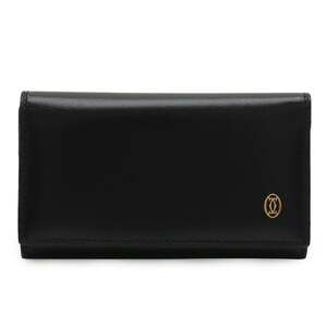 Cartier Pasha de Line 6-Key Case, Leather, Black, L3000127